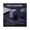 Зарядное устройство Ugreen 4xUSB 100W (3xUSB-C+USB-A) Gan Nexode Fast Charger Grey X565 (35043) - Image 2