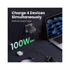 Зарядний пристрій Ugreen 4xUSB 100W (3xUSB-C+USB-A) Gan Nexode Fast Charger Grey X565 (35043) - Image 3