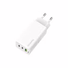 Зарядний пристрій ColorWay GaN Mini 65W PD Port PPS USB (USB-2C1A) white (CW-CHS058PD-WT) - Image 4