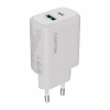 Зарядное устройство Canyon OnCharge 200 20W 1xPD 1xQC EU White (CNE-CHA200-21) - Image 2