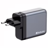 Зарядний пристрій Verbatim GaN 140 W 4 ports (2xUSB-C-140 W,USB-C 20 W /USB-A -3.0) (32203) - Image 2