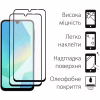 Чехол для мобильного телефона Dengos Samsung Galaxy A16 Carbon + glass 2pcs (Blue) (DG-CTG2P-07) - Image 3