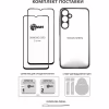 Чехол для мобильного телефона Dengos Samsung Galaxy A16 Carbon + glass 2pcs (Blue) (DG-CTG2P-07) - Image 5