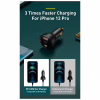Зарядний пристрій Baseus Superme Digital Display PPS Dual Quick Charger Car Charger black (TZCCZX-01) - Image 8
