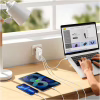 Зарядное устройство Baseus GaN5 Pro Fast Charger 2C+U 140W + Cable 1.0m Type-C 240W white (CCGP100202) - Image 11