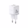Зарядний пристрій Baseus Palm Fast Charger C+U 20W moon white (P10111608213-00) - Image 3