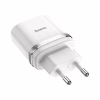 Зарядний пристрій HOCO C12Q Smart USB QC3.0 + cable USB to USB-C 18W White (6931474716309) - Image 2