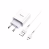 Зарядний пристрій HOCO C81A Asombroso USB + cable Micro 5P 10.5W White (6931474727954) - Image 2
