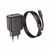 Зарядний пристрій HOCO CS22A Value USB-C PD30W + cable USB-C to Lightning Black (6942007609920) - Image 5