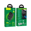 Зарядний пристрій HOCO N28 Founder 1xUSB-C PD20W + 1xUSB QC3.0 Black (6931474783509) - Image 4