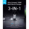 Зарядний пристрій Anker GaNPrime 100W 2xUSB-C PD + 1xUSB-A Foldable Silver (A2688341) - Image 6
