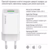 Зарядное устройство ColorWay C101A GaN Mini 20W PD PPS USB-C + USB-A QC4.0 + cable USB-C to USB-C black (CW-CHS062PDC-WT) - Image 9