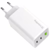 Зарядний пристрій ColorWay C101B GaN Mini 100W PD PPS 2xUSB-C + USB-A white (CW-CHS061PD-WT) - Image 4