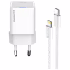 Зарядное устройство ColorWay C101D GaN Mini 20W PD PPS USB-C + cable USB-C to Lightning white (CW-CHS059PDL-WT) - Image 3