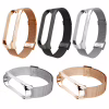 Ремінець до фітнес браслета BeCover Metal для Xiaomi Mi Smart Band 8 Black (709357) - Image 4