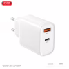 Зарядний пристрій XO 1xUSB-C PD30W + 1xUSB QC3.0 (XO-QC16) - Image 5