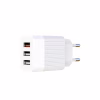 Зарядний пристрій XO 1xUSB QC3.0 18W + 2xUSB 2.4A + cable USB-C white (L72-TC-WH) - Image 3