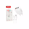 Зарядний пристрій XO 1xUSB QC3.0 18W + 2xUSB 2.4A + cable USB-C white (L72-TC-WH) - Image 4