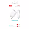 Зарядний пристрій XO 2xUSB 2.4A + cable USB to Micro 5P white (L57-M-WH) - Image 3