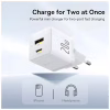Зарядний пристрій Baseus 1xUSB-C 20W + 1xUSB white + cable USB-C to USB-C 60W 1.0m (P10111608213-01) - Image 7