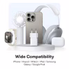 Зарядний пристрій Baseus 1xUSB-C 20W + 1xUSB white + cable USB-C to USB-C 60W 1.0m (P10111608213-01) - Image 9