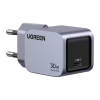 Зарядное устройство Ugreen USB-C PD30W GaN X703 gray (35006) - Image 2