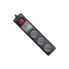 Сетевой удлинитель REAL-EL RS-3 USB CHARGE 1.8m, black (EL122500001) - Image 4