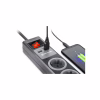 Мережевий подовжувач REAL-EL RS-3 USB CHARGE 1.8m, black (EL122500001) - Image 6