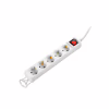 Мережевий подовжувач 2E 5XSchuko з вимикачем,5м, white (2E-U05ES15M5) - Image 3