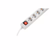 Сетевой удлинитель 2E 5XSchuko з вимикачем,5м, white (2E-U05ES15M5) - Image 4