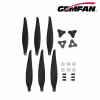 Пропелер для дрона Gemfan F1510 Folding 3 Blade Glass Fiber Nylon - Black 1CW + 1CCW (PMGNF1510-3A2) - Image 2