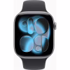 Смарт-часы Apple Watch Series 11 GPS 46mm Space Grey Aluminium Case with Black Sport Band - S/M (MEV04RK/A) - Image 2