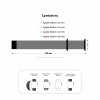 Ремешок для смарт-часов Armorstandart Nylon Band для Apple Watch 49/46/45/44/42 (Series 1-3) Midnight (ARM74217) - Image 3