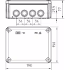 Розподільча коробка OBO OBO Т160 IP66 (110533) - Image 2