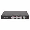 Комутатор мережевий Greenvision GV-010-D-16+2 PG+1 SFP (GV-010-D-16+2PG+1SFP) - Image 2
