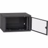 Шафа настінна Ipcom 6U, 600*350, RAL9005 (СН-6U-060х035-ДС-9005) - Image 2