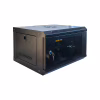 Шафа настінна GEAR 6U 19'' 600x600x350 мм, + полка 19", black (GWMSN-6U-600-600) - Image 2