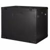Шкаф настенный Hypernet 6U 19" 600x450 ProLine (PL-WMNC-6U-BLACK) - Image 3