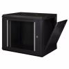Шкаф настенный Hypernet 4U 19" 600x450 (PL-WMNC-4U-BLACK) - Image 2