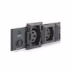 Силовий блок 19" 1U w/PDU 10xC13, 10A, 250V, вилка C14 Digitus (DN-95404) - Image 5