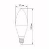 Лампочка Videx LED C37e 7W E14 3000K 220V (VL-C37e-07143) - Image 3