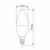 Лампочка TITANUM Filament C37 4W E14 4100K (TLFC3704144) - Image 3