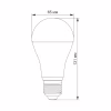 Лампочка TITANUM LED A60 12V 10W E27 4100K (TLA6010274-12V) - Image 2