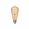 Лампочка Eurolamp ST64 7W E27 2700K (MLP-LED-ST64-07273(Amber)) - Image 2