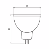 Лампочка Eurolamp LED SMD MR16 11W 990Lm GU10 3000K 220V (LED-SMD-11103(P)) - Image 3