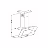 Витяжка кухонна Eleyus VERTICAL 470 50 WH - Image 12