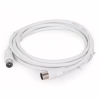 Кабель телевизионный 75 Ом 1.8m white Cablexpert (CCV-515-W) - Image 2