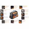 Сумка для инструмента Neo Tools кофр 44 кармана, полиестер 600 D (84-301) - Image 2