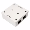 Компьютерная розетка RJ45x2 UTP cat.5e 8P8C Vinga (VCPRJ45O2) - Image 3
