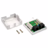 Комп'ютерна розетка RJ45x2 UTP cat.5e 8P8C Vinga (VCPRJ45O2) - Image 4